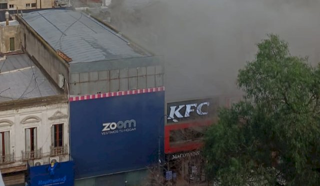 incendio kfc
