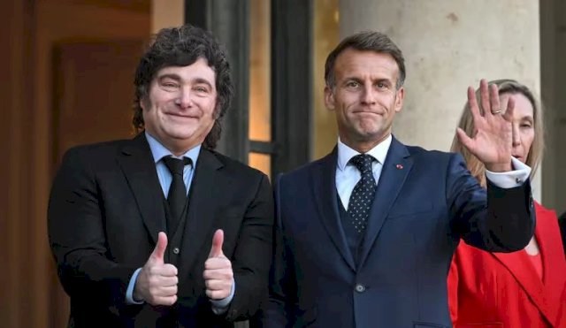 milei macron 