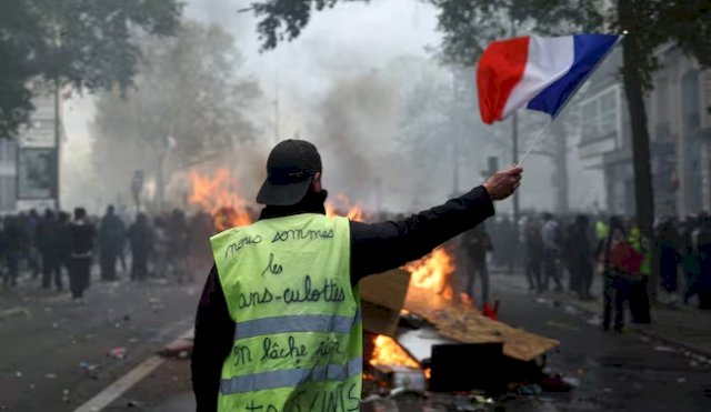 PROTESTAS FRANCIA